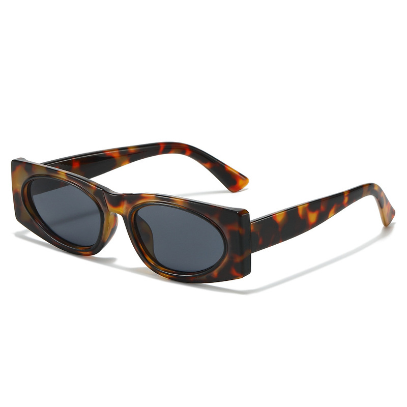 Photography Young - Personality Hip Hop Oval Sunglasses Men