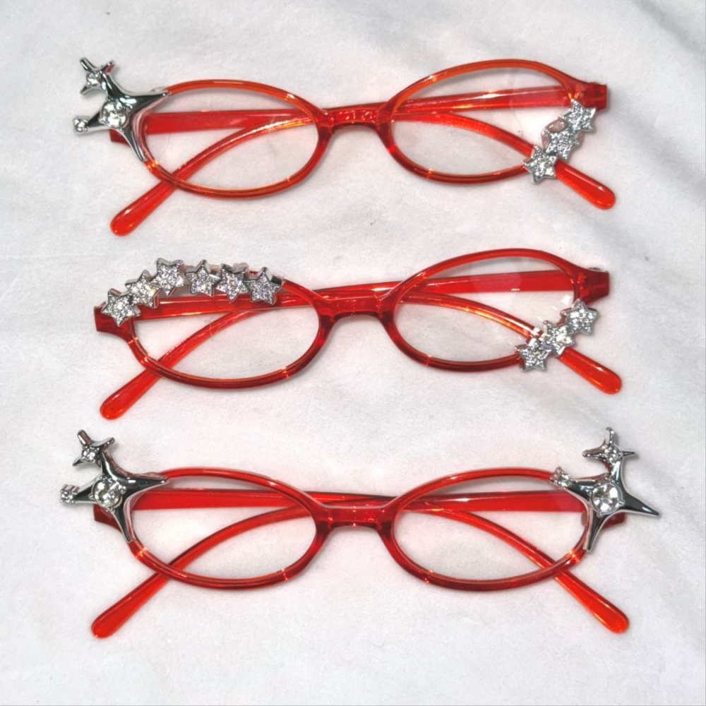 Photography Fashion - Y2K Star Rhinestone Cat Eye Decor