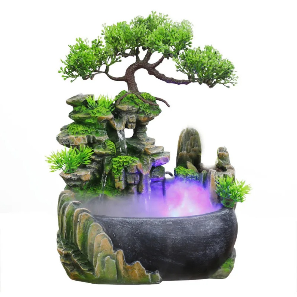 Photography Magazine - Wealth Feng Shui Waterfall Fountain with