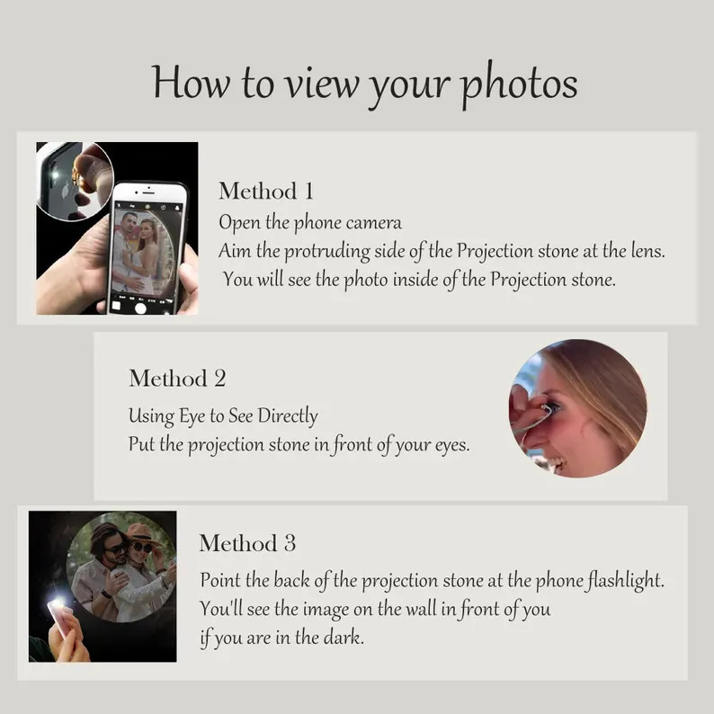 Customized Diamond Projection  - огляд і ціна Photographic Memory