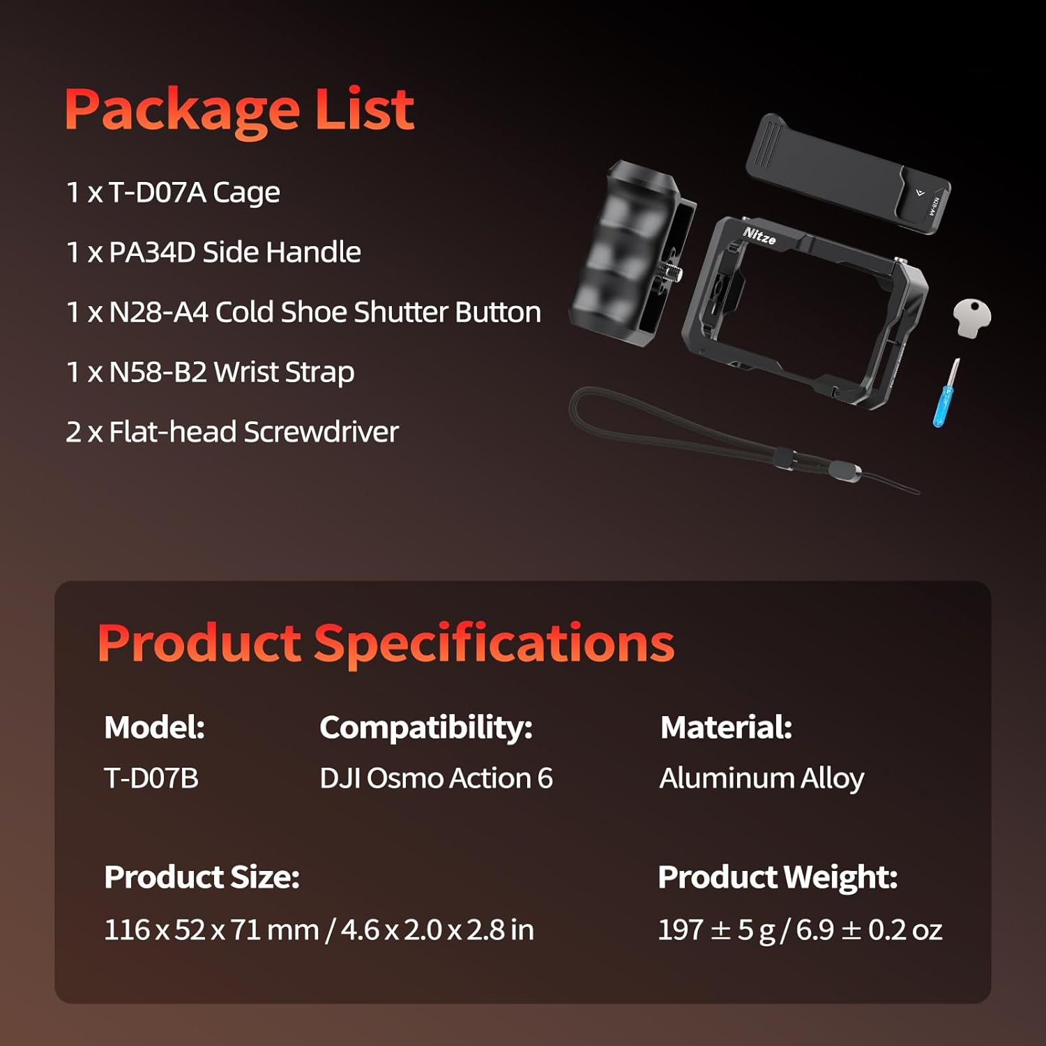 Nitze street snap cage kit Wit - огляд і ціна Camera Wrist Strap