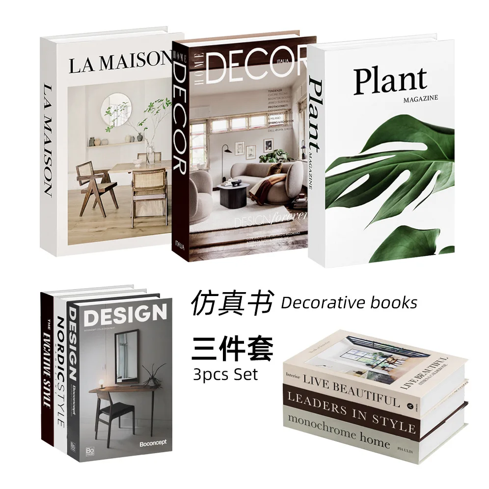 3pcs/lot Simulation Books for  - огляд і ціна Photography Magazine