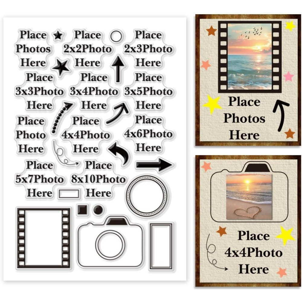 Place Photo Here Clear Stamp A - огляд і ціна Photographic Memory