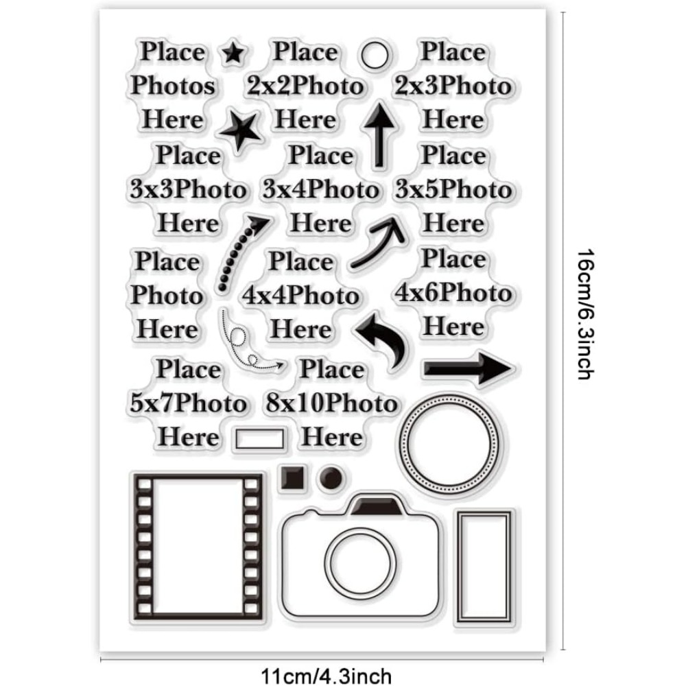Place Photo Here Clear Stamp A - огляд і ціна Photographic Memory