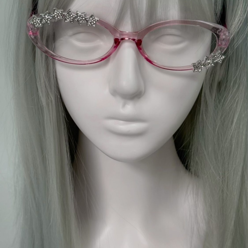 Y2K Star Rhinestone Cat Eye De - огляд і ціна Photography Fashion