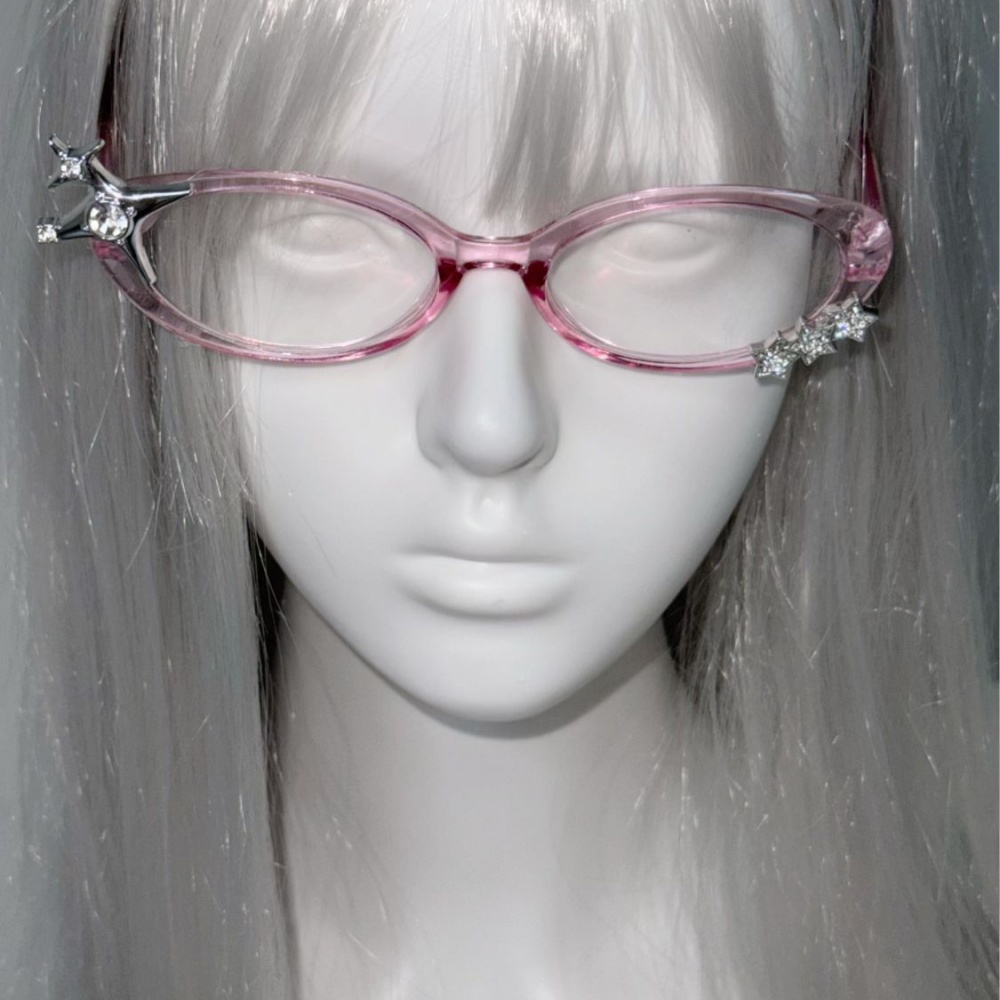 Y2K Star Rhinestone Cat Eye De - огляд і ціна Photography Fashion