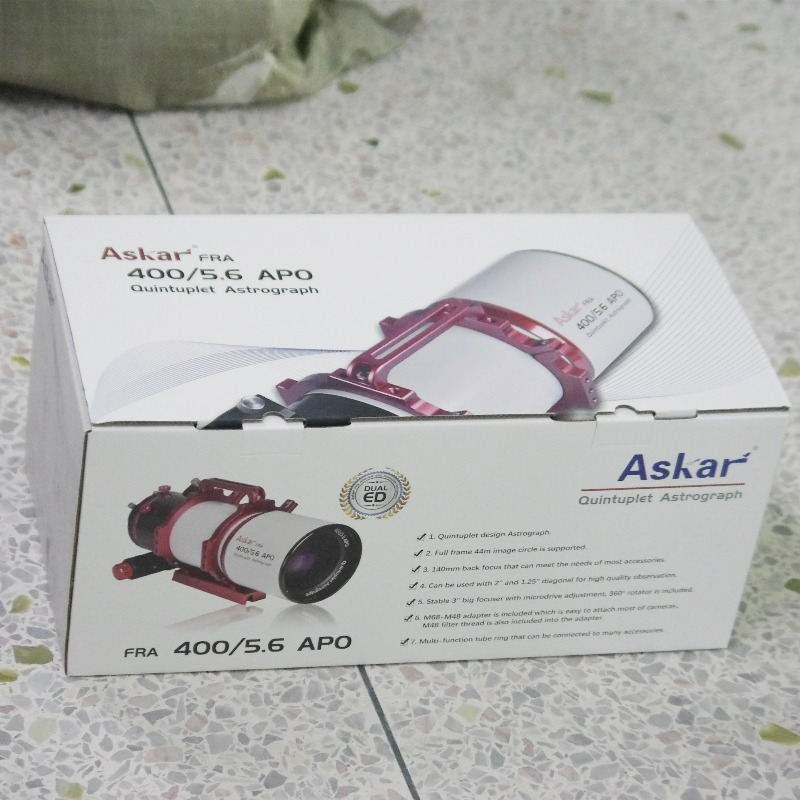 Sharpstar Askar Fra400 400/f5. - огляд і ціна Photograph Ed