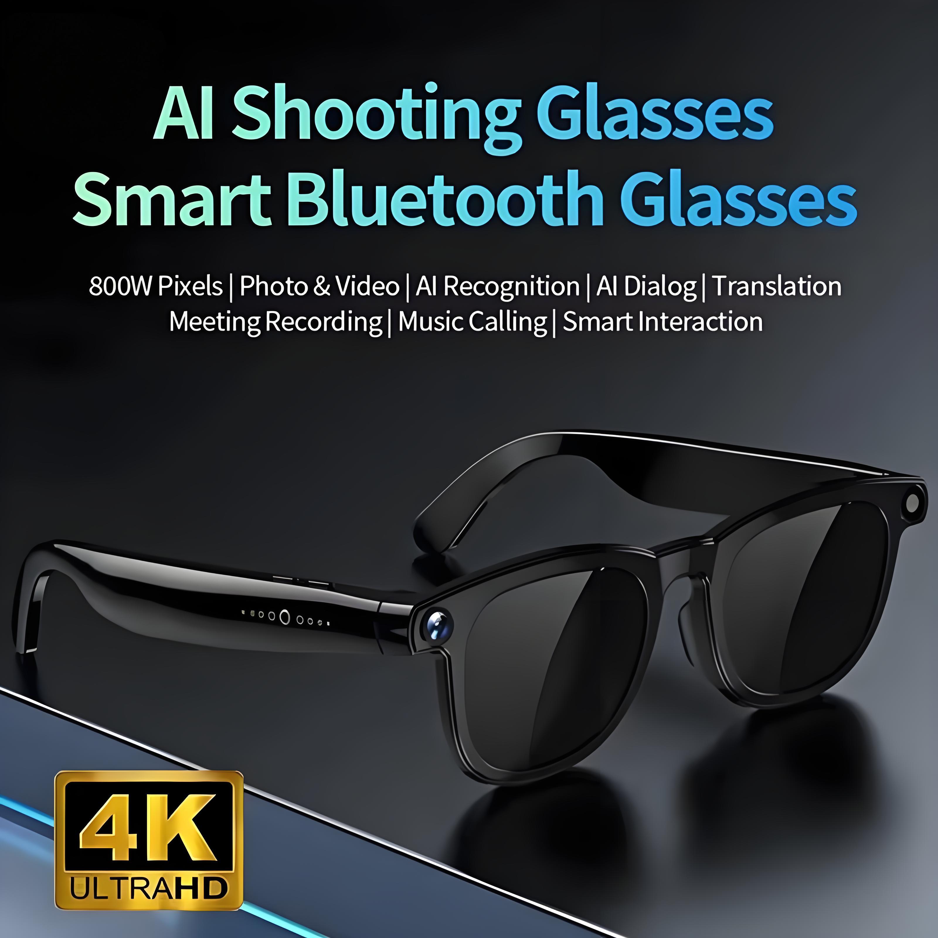 New AI Smart Glasses 800W HD C - огляд і ціна Photographic Memory