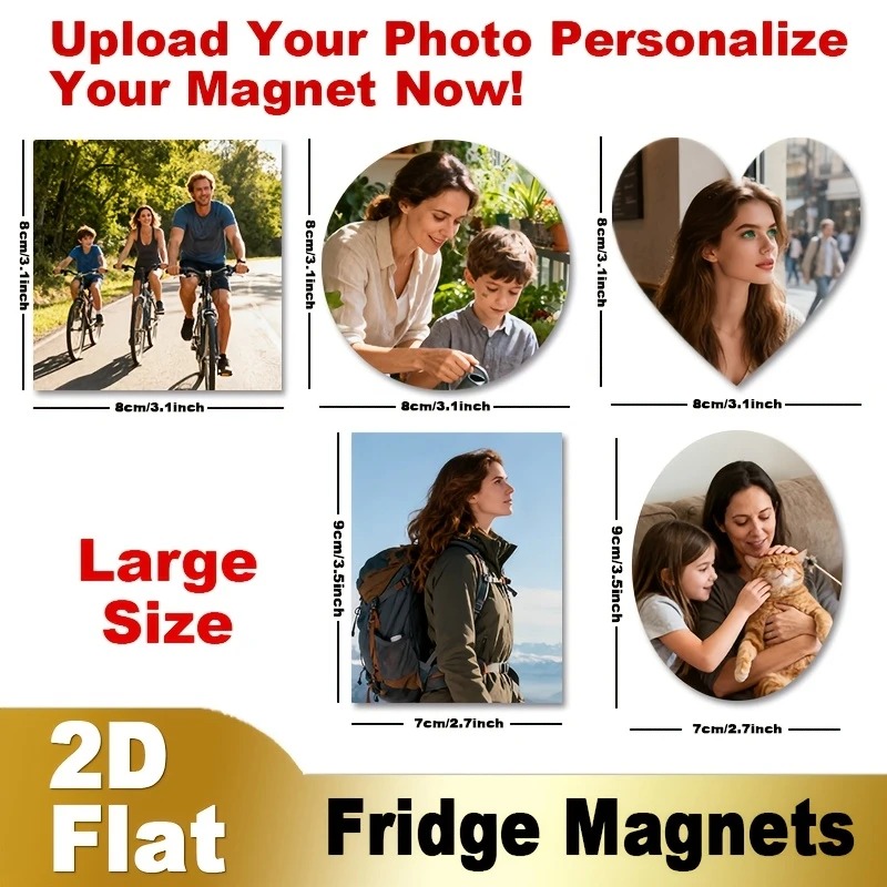 Custom Photo Fridge Magnet 2D  - огляд і ціна Photography Object