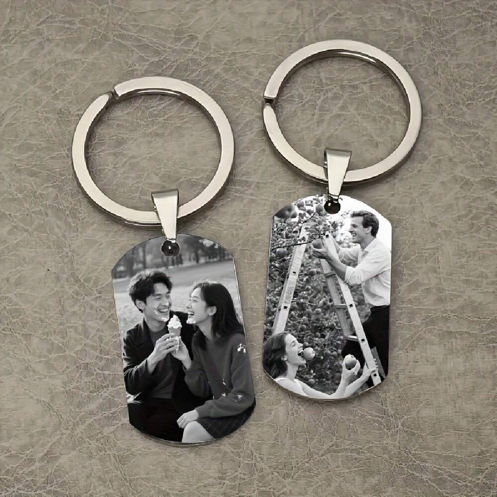 Personalized Custom Keychain E - огляд і ціна Photographic Memory