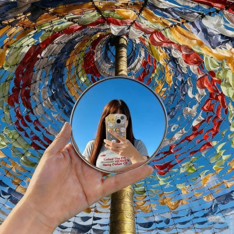 Handheld Selfie Mirror Portabl - огляд і ціна Photography Solo