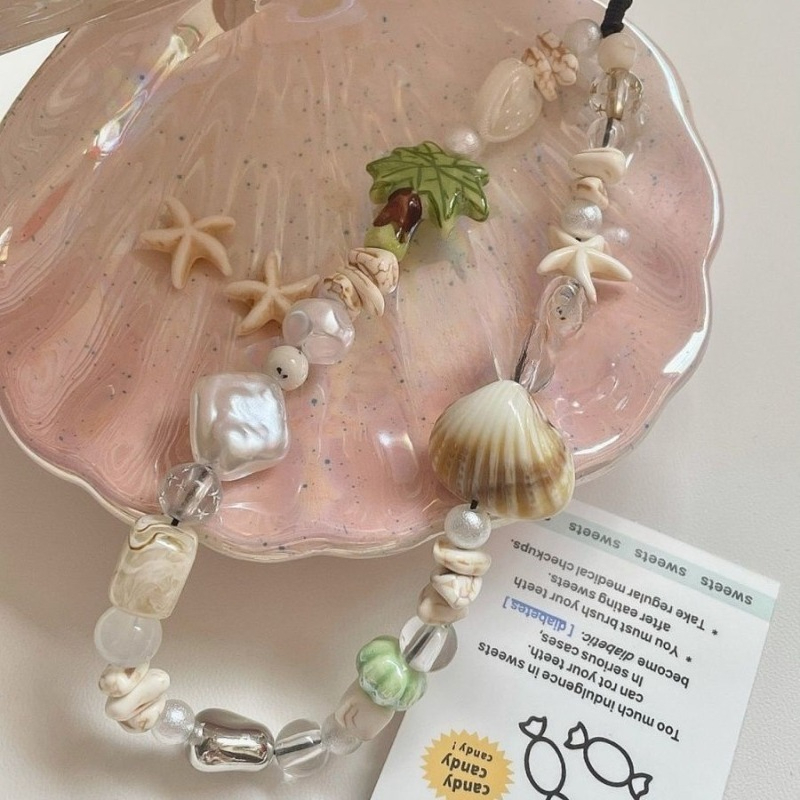 Summer Seashell Beaded Phone S - огляд і ціна Camera Wrist Strap