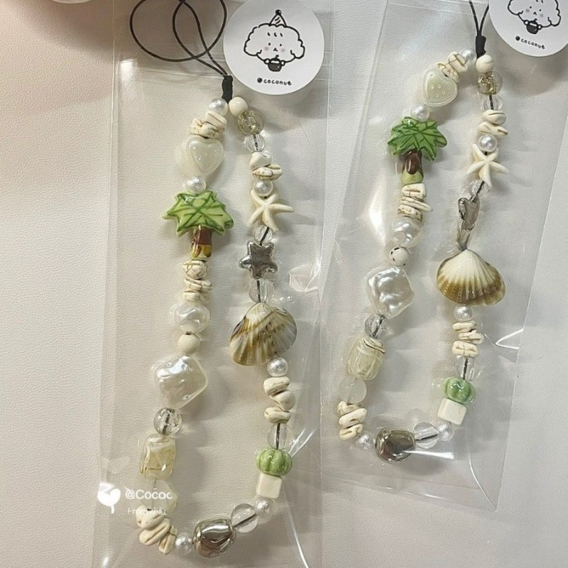 Summer Seashell Beaded Phone S - огляд і ціна Camera Wrist Strap