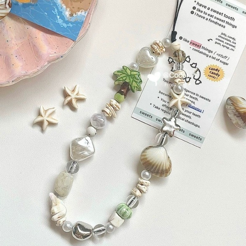 Summer Seashell Beaded Phone S - огляд і ціна Camera Wrist Strap