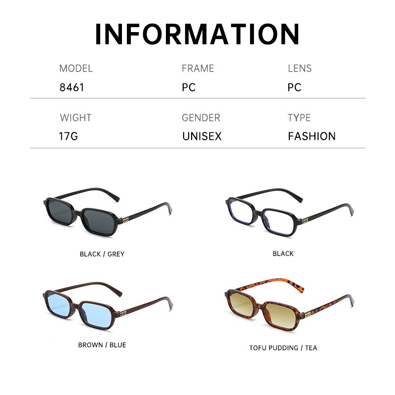 New Small Square Frame Sunglas - огляд і ціна Photography Fashion